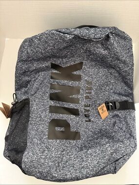 PINK Victoria’s Secret Convertible Canvas Duffel Bag
